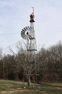 Installing Tower and Windmill from the Ground Up 15      